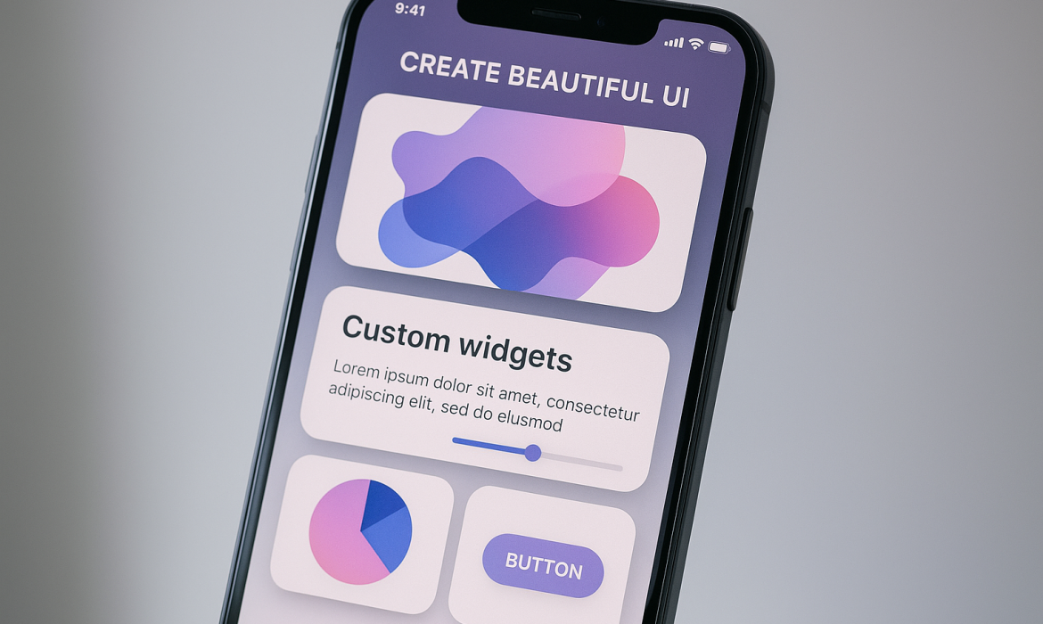 Creating Beautiful UI in Flutter with Custom Widgets