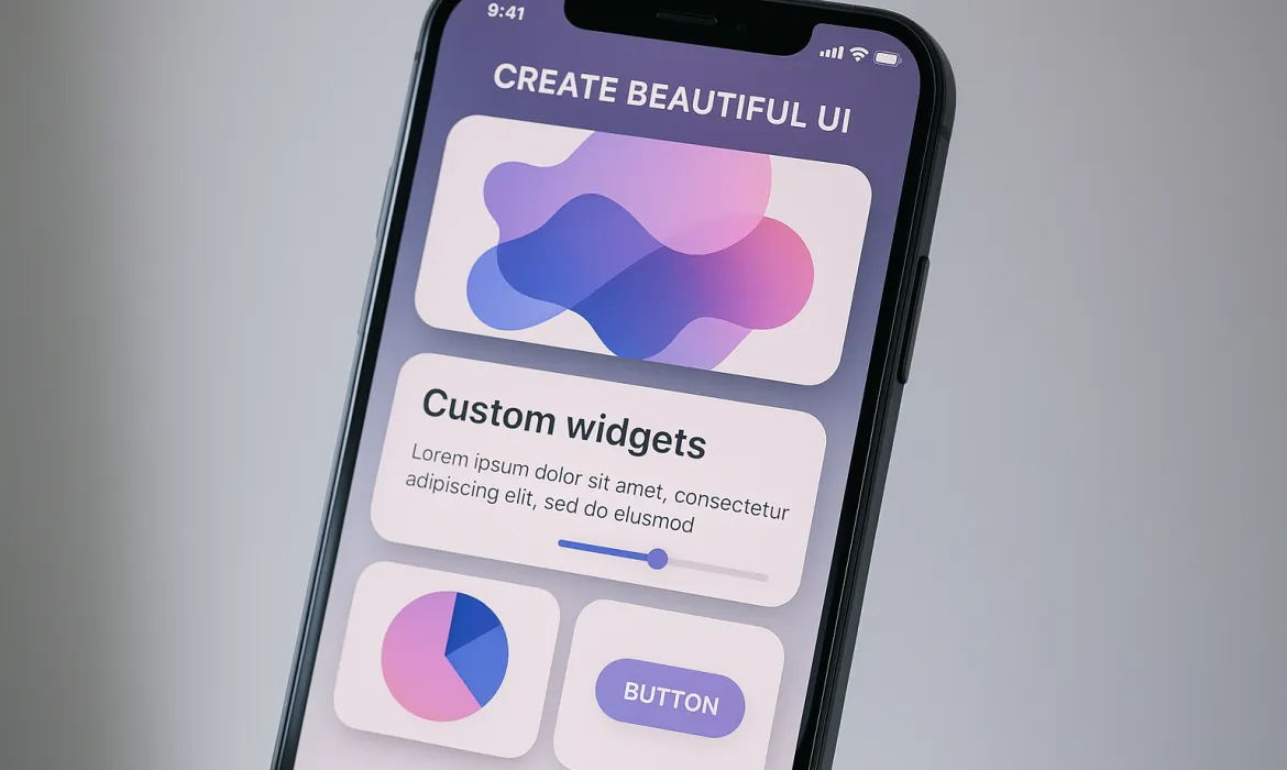 Creating Beautiful UI in Flutter with Custom Widgets